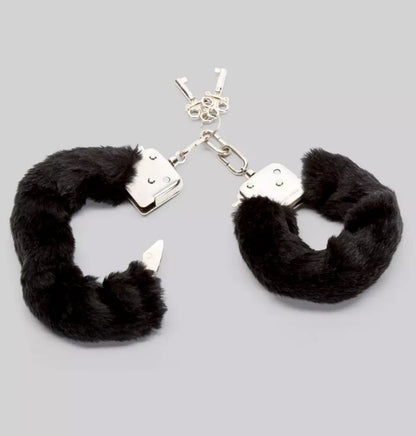 LacyNighty™ Furry Handcuffs Lavah Intimates