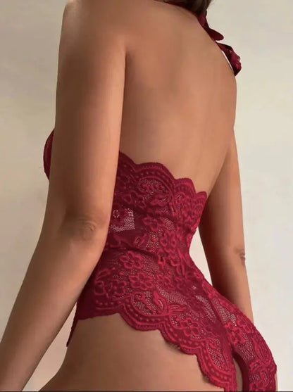 LacyNighty™ Model LT262 LQYCSX Official Store Lace Teddy