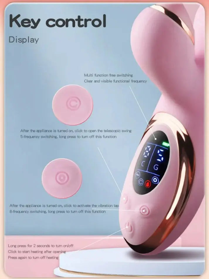 LacyNighty™ Sweet Vibrations Clitoral Sucking Dildo Lavah Intimates
