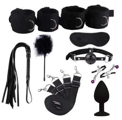 LacyNighty™ All Tied Up Kit - 9 Pieces Lavah Intimates