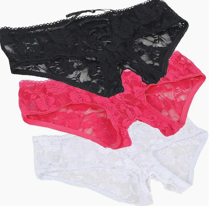 Sheer Allure Crotchless Panties LAVAH INTIMATES