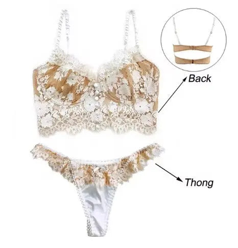 Free Falling Bra Set CINOON Official Store Lingerie & Intimates