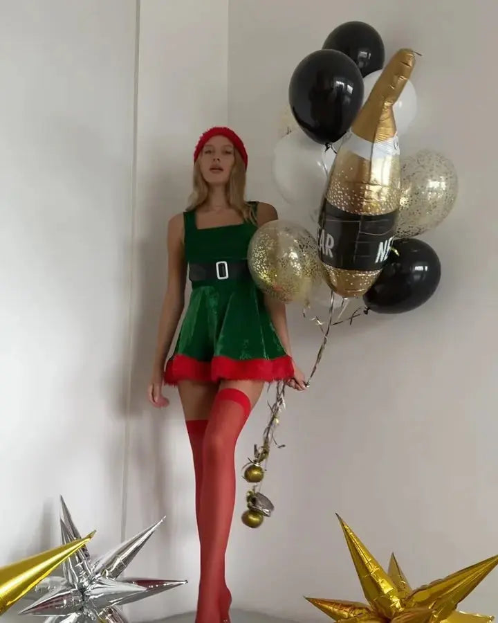 LacyNighty™ Mistletoe Magic Lacy Nighty
