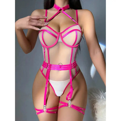 LacyNighty™ Model BS105 ECTOOKO Bodysuit