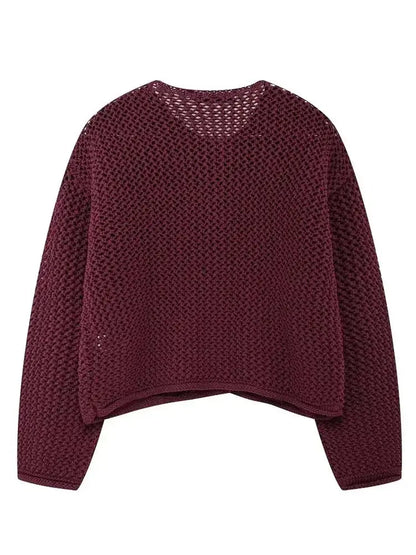 Knitted Cardigan Lacy