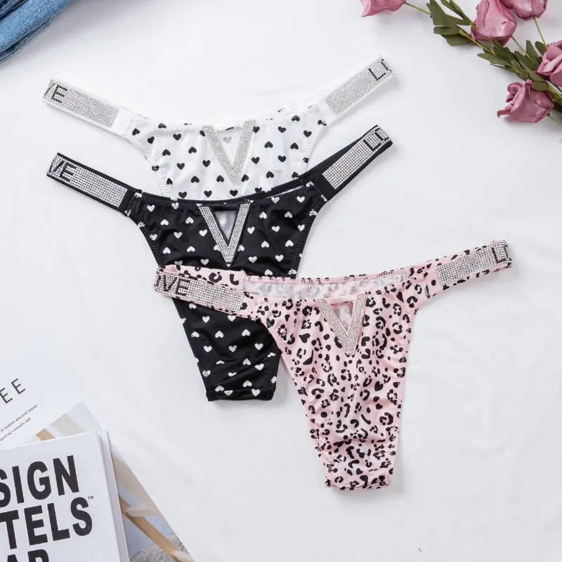 I Want You In My Arms Thongs LacyNighty Panties