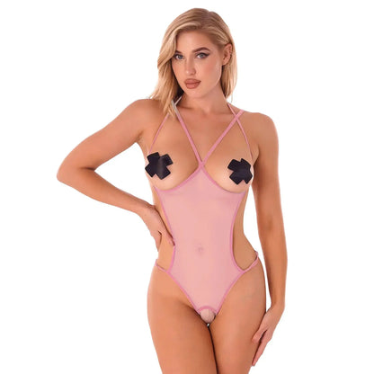 Undercover Life Crotchless Teddies LacyNighty Lingerie & Intimates
