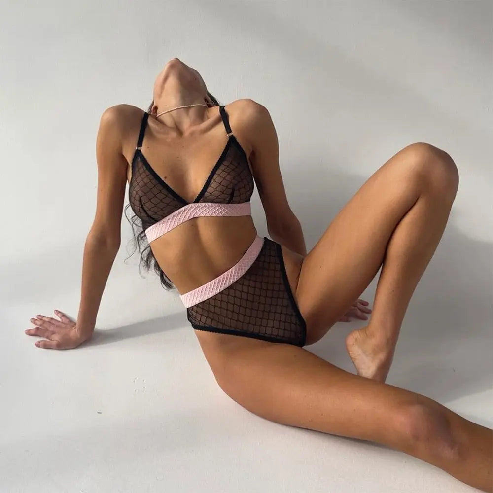 Nalu Bra & Brief Set Lavah Intimates