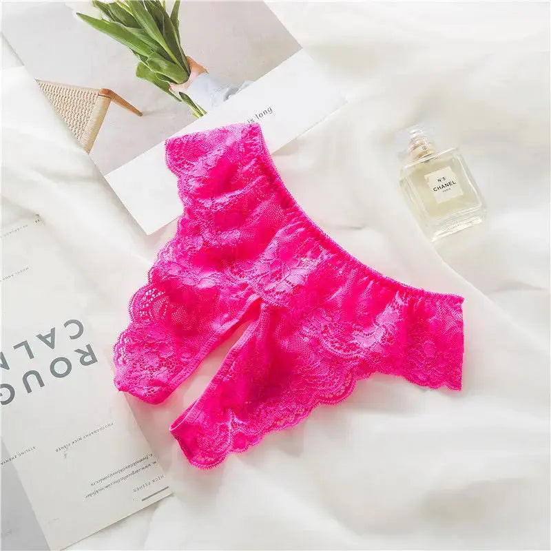The Sweet Escape Crotchless Briefs LacyNighty Panties