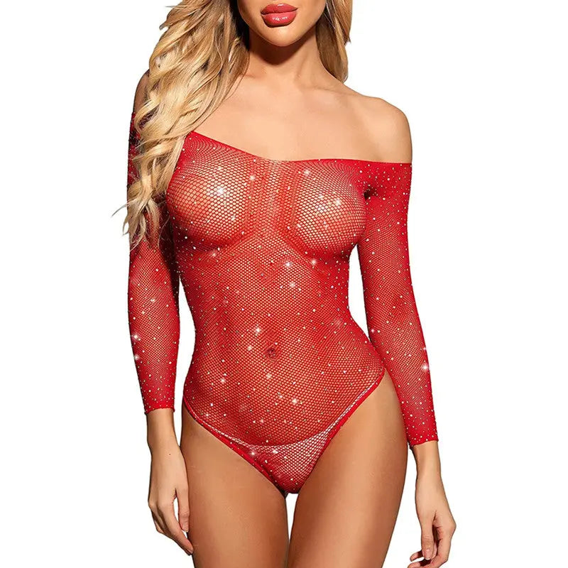 LacyNighty™ Katarina Bodystocking Lacy Nighty Bodystocking