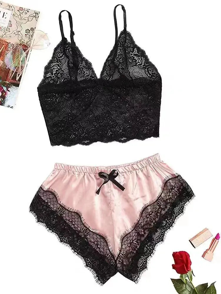Keeping Secrets Pajamas LacyNighty Sleeping Wear
