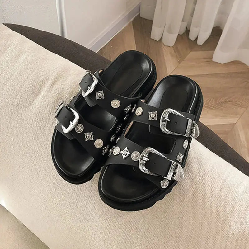 Punk Rock Sandals Lacy0301 Home