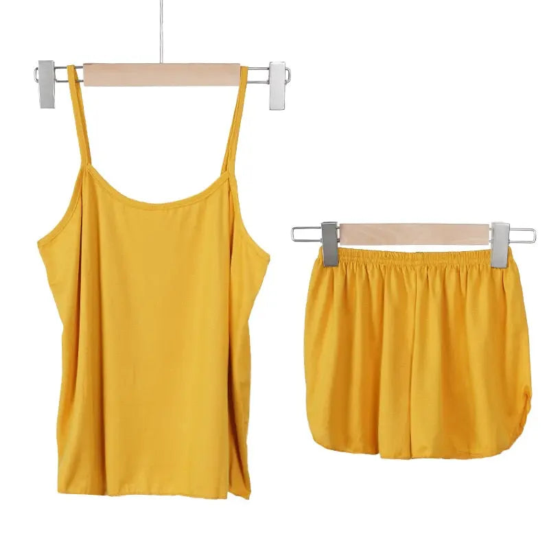 Under The Sheets With You Pajamas Set LacyNighty Sleeping Wear