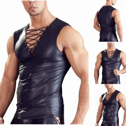 Nightclub Leather T-Shirt Lacy0301 Other