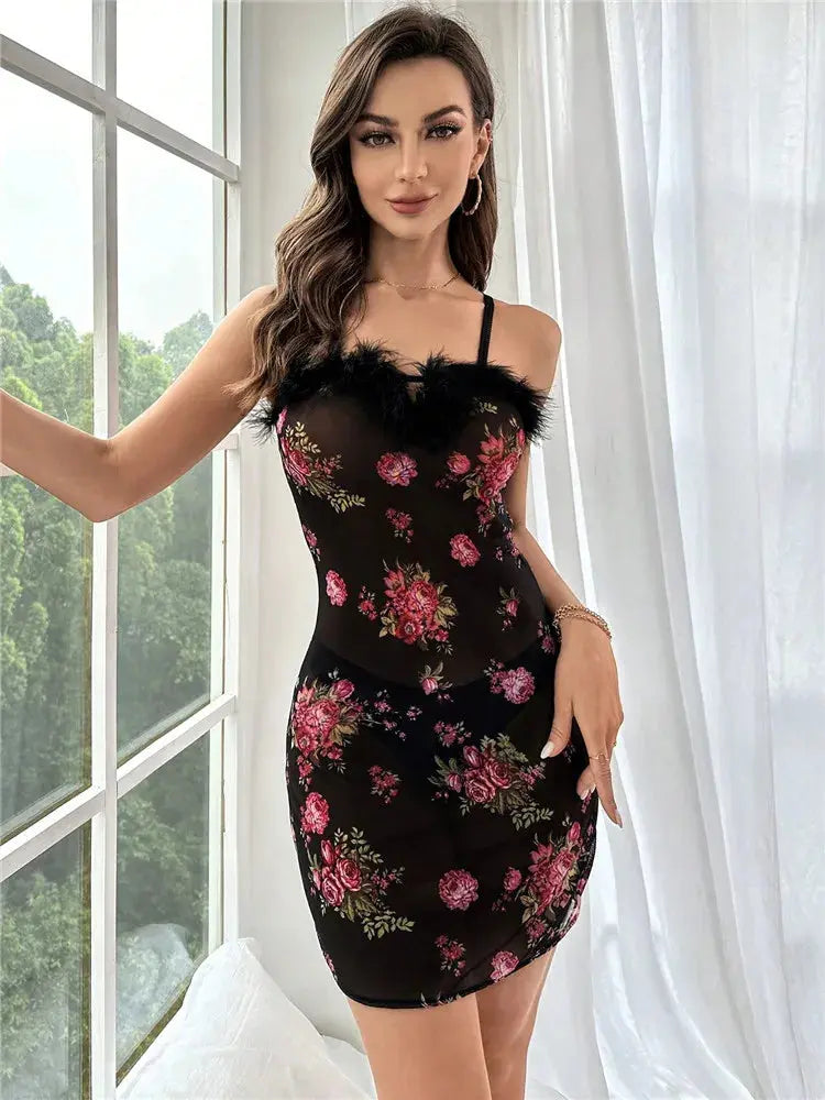 Dreamland Lullaby Nightdress LacyNighty0212 Sleeping Wear