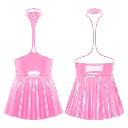 Open Chest Latex Dress Lacy0301 Other