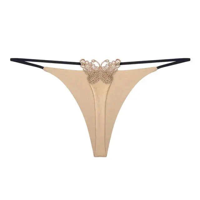 Papillon Thong Lacy Nighty