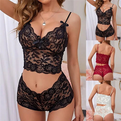Almost Heaven Lingerie Set T-a-k-e-L-o-v-e-H-o-m-e- Store Lingerie & Intimates