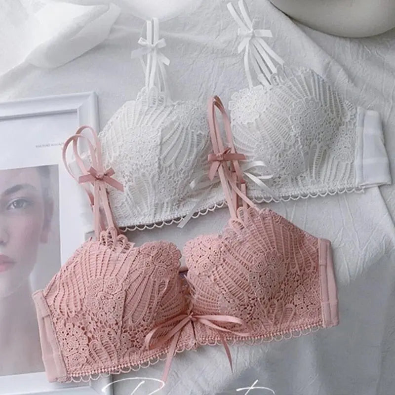Lace It Up Front Closure Bra July Apparel Store Bras