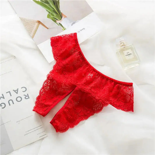 The Sweet Escape Crotchless Briefs LacyNighty Panties