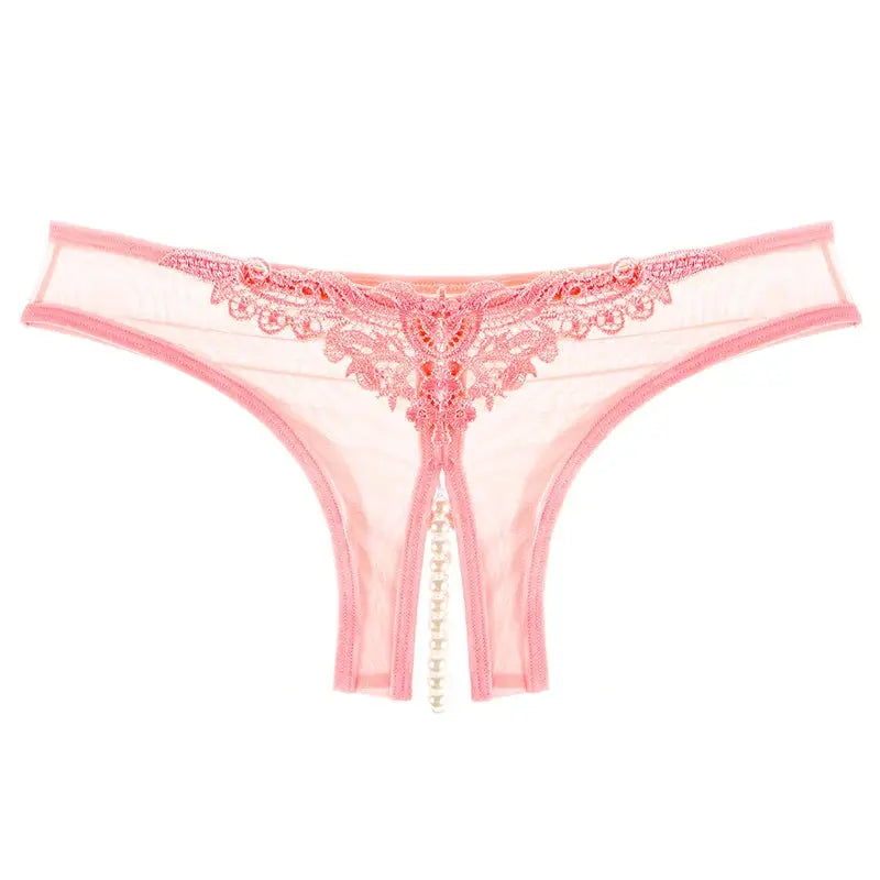 Pearl Mesh Crotchless Panty LAVAH INTIMATES