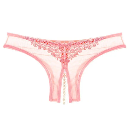 Pearl Mesh Crotchless Panty LAVAH INTIMATES