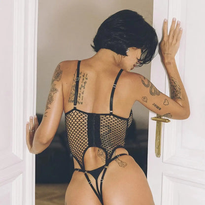 LacyNighty™ Melina Bodystocking Lacy Nighty