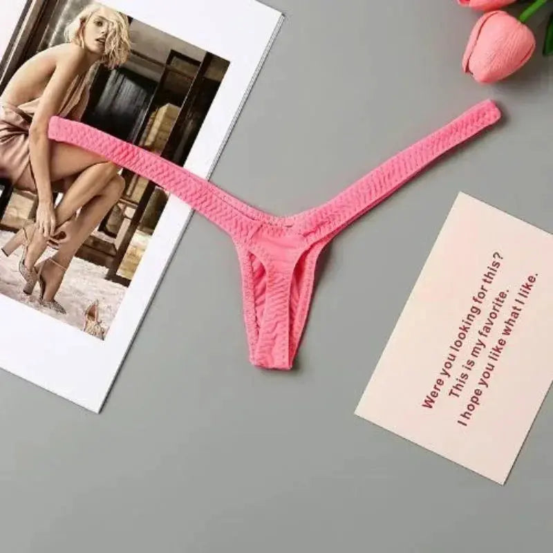 Let's Slow Talk Thong LacyNighty Panties