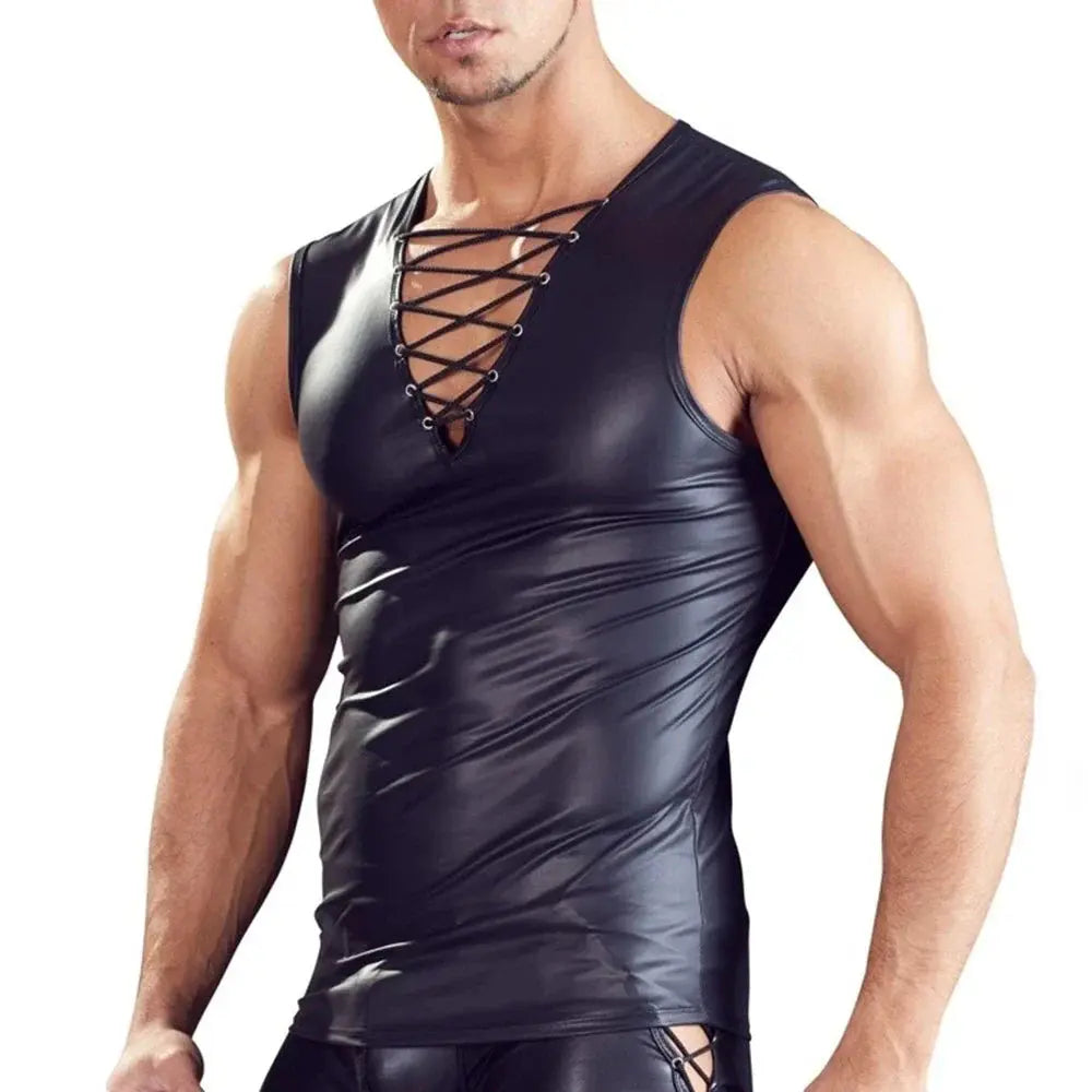 Nightclub Leather T-Shirt Lacy0301 Other