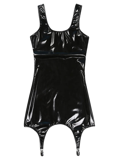 LacyNighty™ Maya Dress with Garter Straps Lavah Intimates