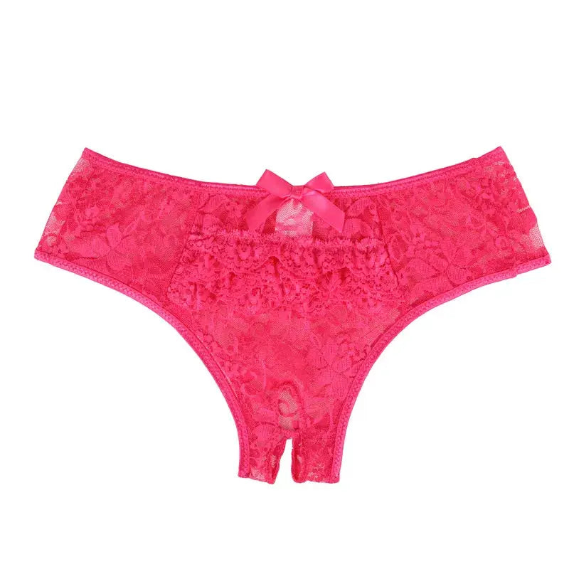 Feels The Moment Crotchless Panties LacyNighty Panties