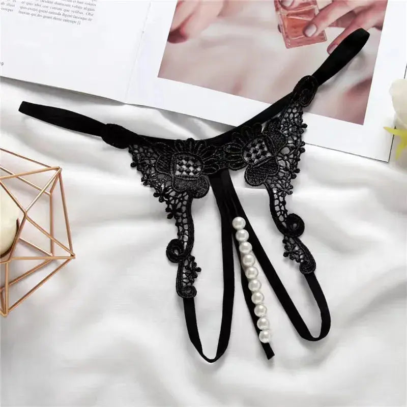 Butterflies In The Sky Thong LacyNighty Panties