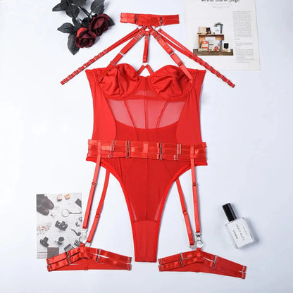 LacyNighty™ Josephine's Sheer Bodysuit Intimisa Bodysuit