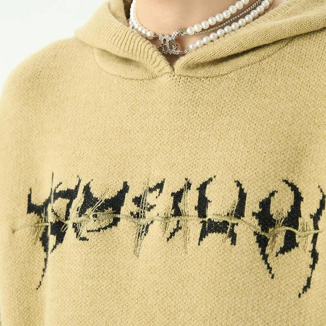 Knitted Hoodie Lacy0301