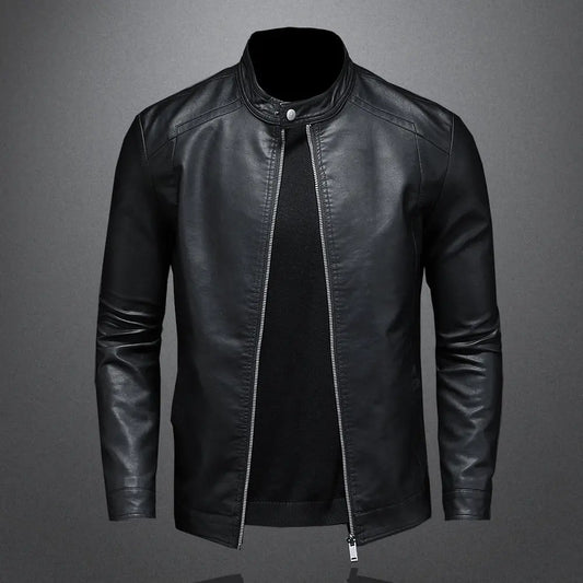Casual Leather Jacket Lacy0301 Home
