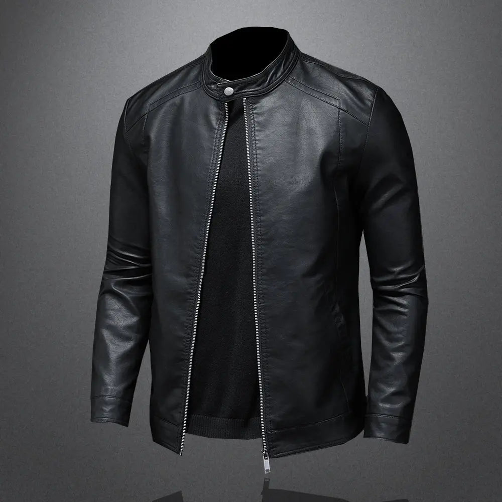 Casual Leather Jacket Lacy0301 Home