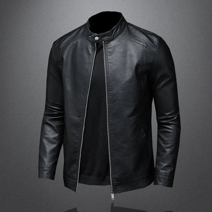 Casual Leather Jacket Lacy0301 Home