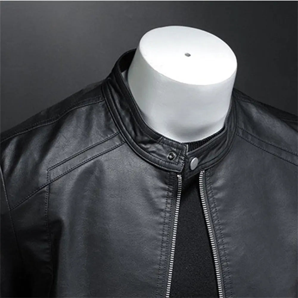 Casual Leather Jacket Lacy0301 Home