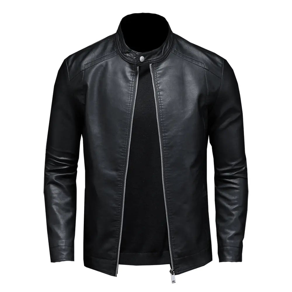 Casual Leather Jacket Lacy0301 Home