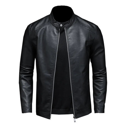 Casual Leather Jacket Lacy0301 Home