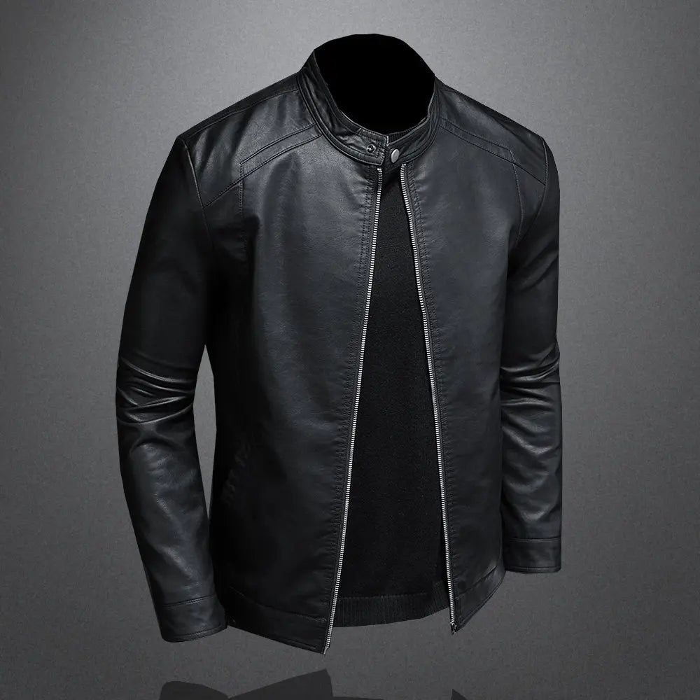 Casual Leather Jacket Lacy0301 Home