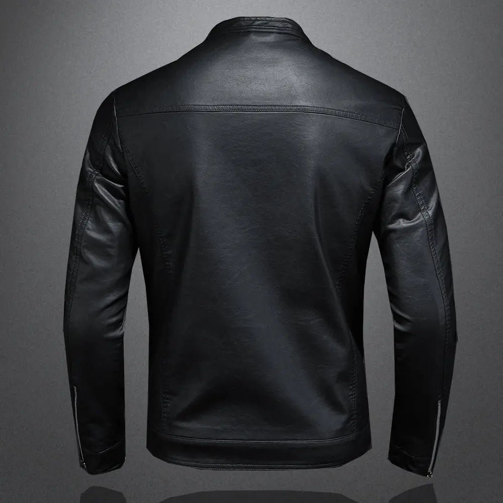 Casual Leather Jacket Lacy0301 Home