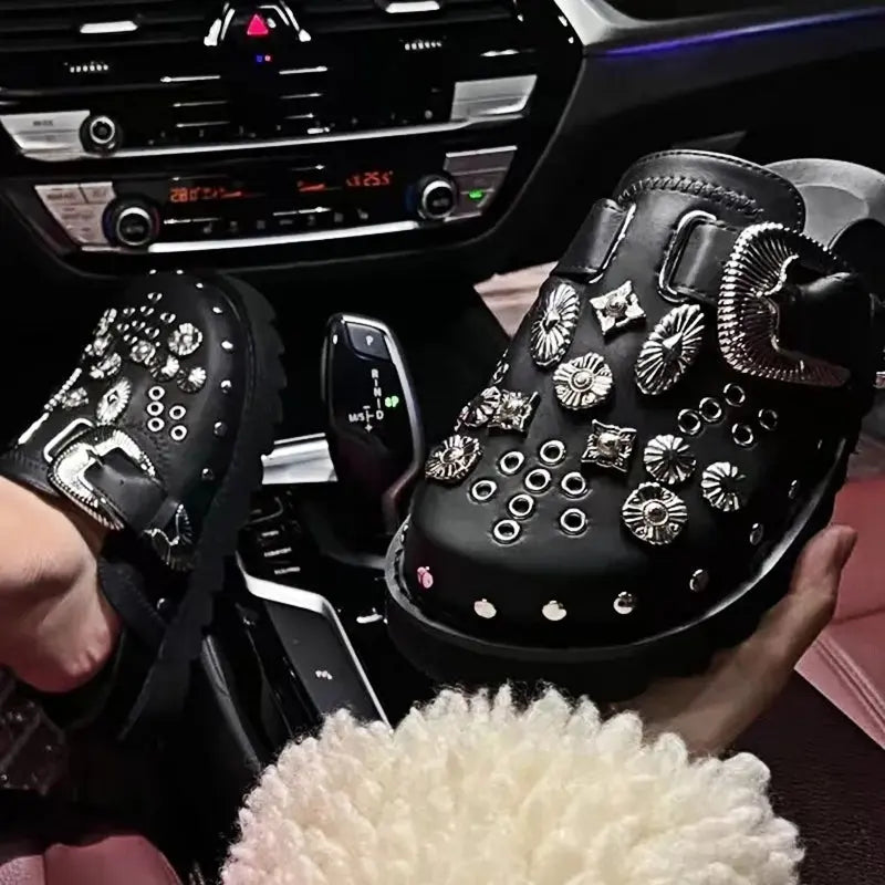Punk Rock Slippers Lacy0301 Home