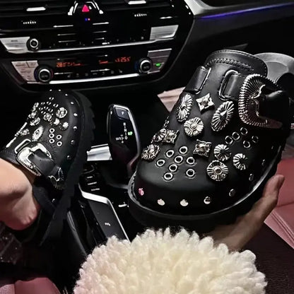 Punk Rock Slippers Lacy0301 Home