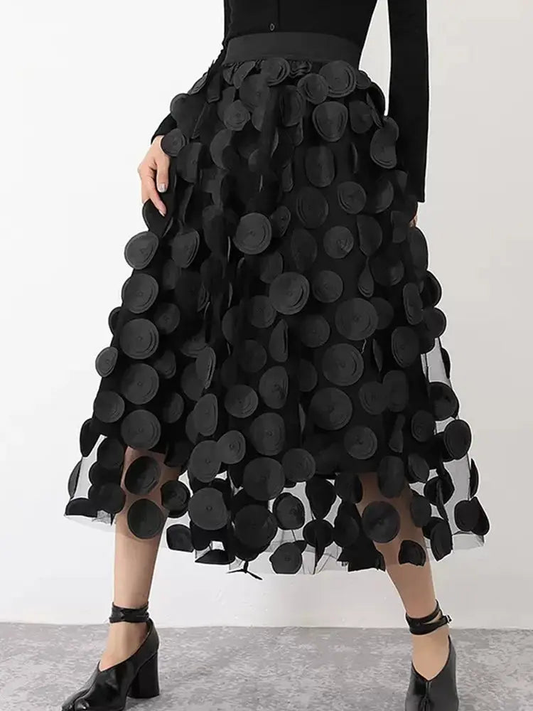 Long Skirt Lacy0301 Home