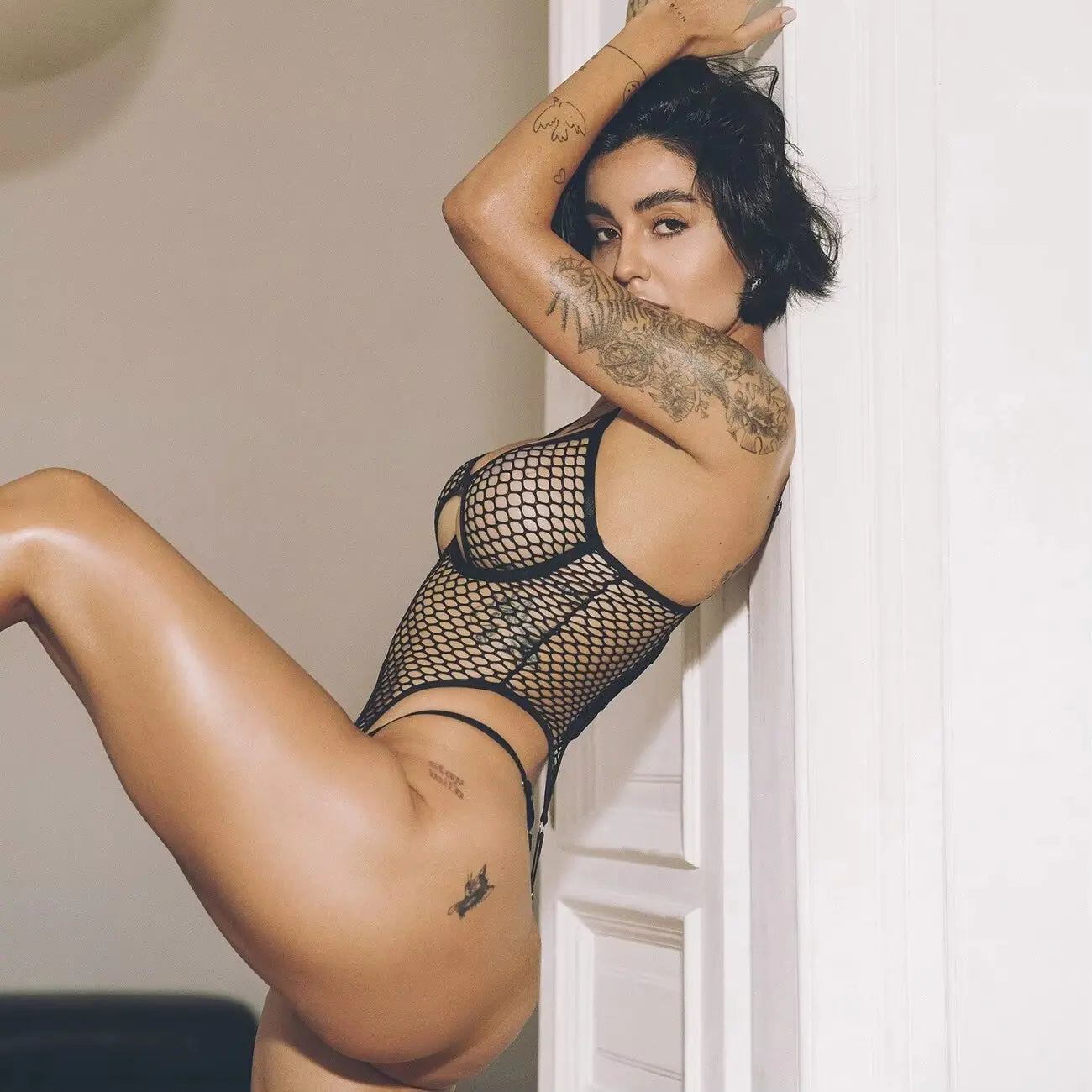 LacyNighty™ Melina Bodystocking Lacy Nighty