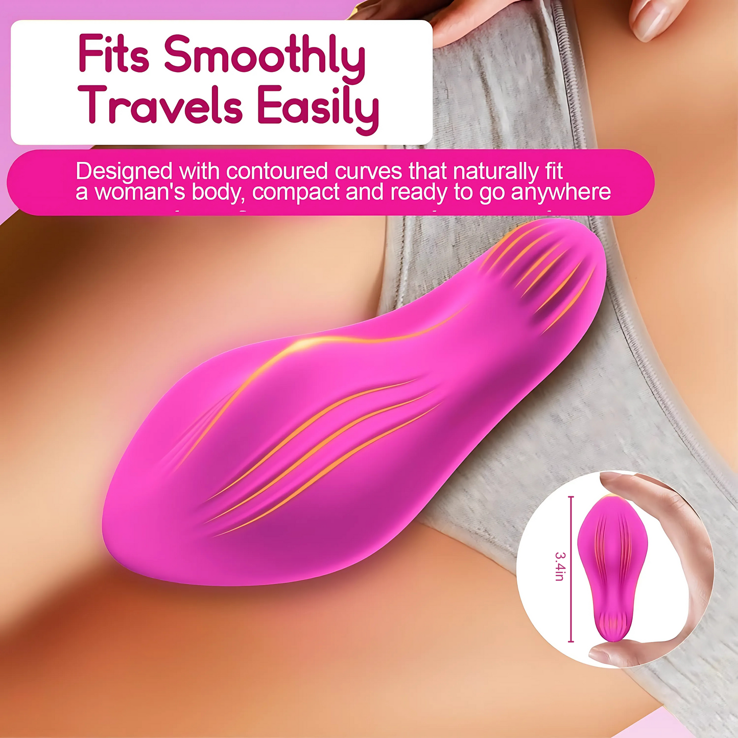 💥2025 Limited 75% OFF🔥SUPTRUCK™ Pantea🔥Wearable Panty Vibrator with 9 Modes Hemiras