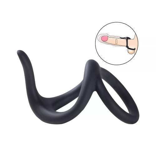 Van - Dual Penis Ring Erection Enhancing Cock Ring Honey Play Box Official Penis Toys