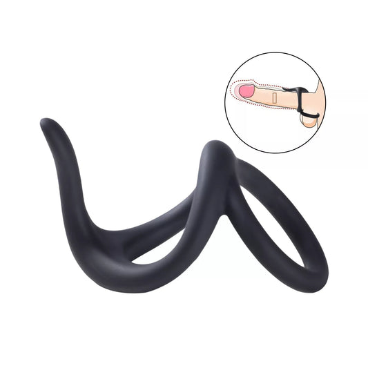 Van - Dual Penis Ring Erection Enhancing Cock Ring Honey Play Box Official Penis Toys