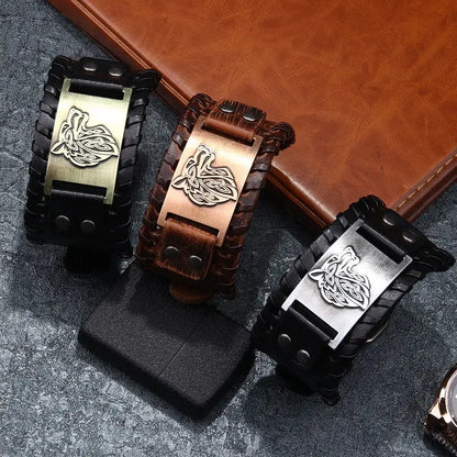 Vintage Leather Bracelet Lacy0301 Bangles